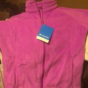 Columbia Fleece Jacket Girls L
